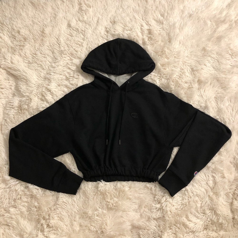 Champion crop sweater